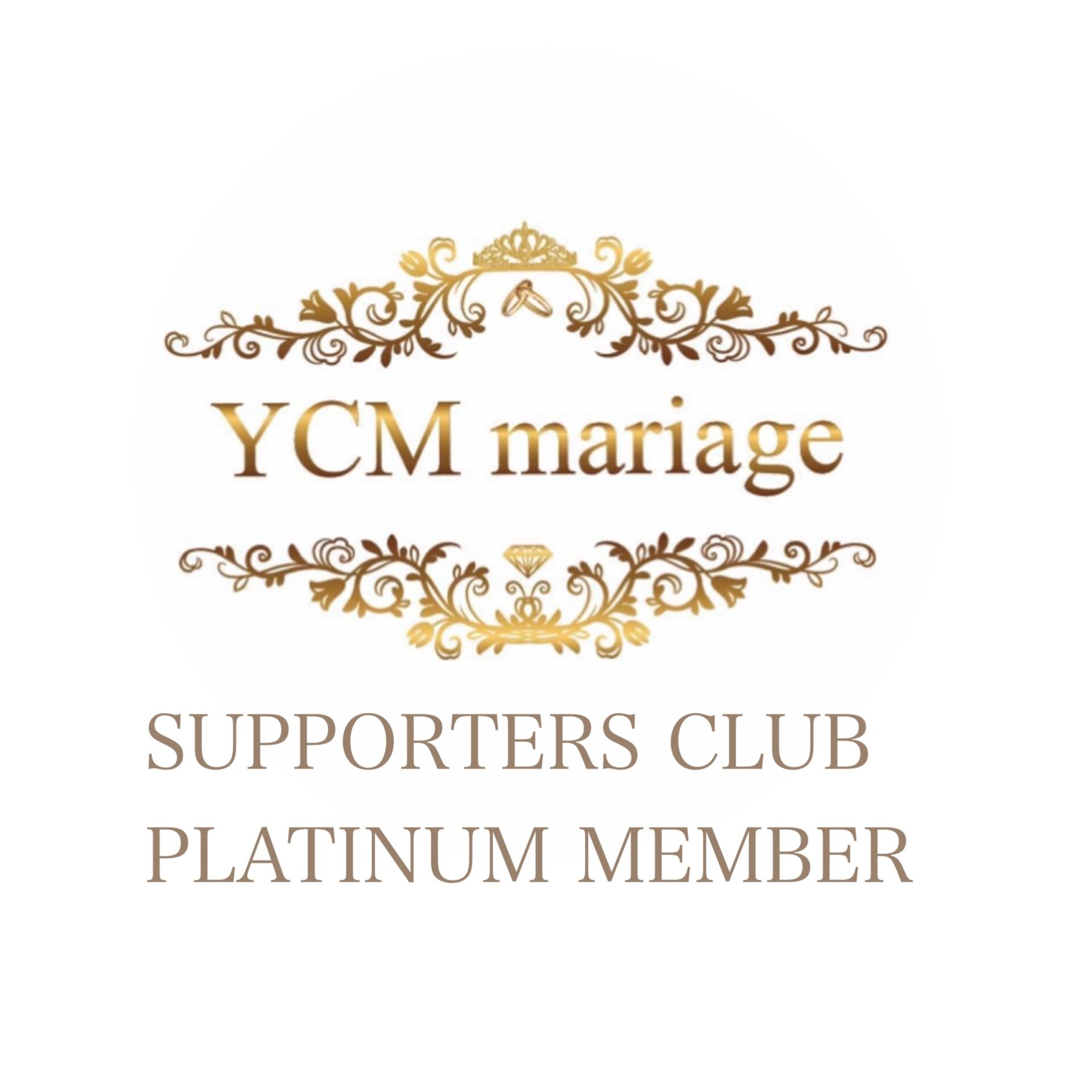 YCM mariage SUPPORTERS CLUB PLATINUM MEMBER